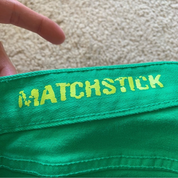 J. Crew Matchstick Kelly Green Jeans - Sz 26 - Picture 7 of 10